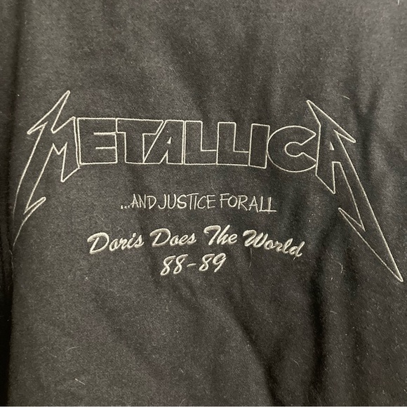 Metallica Embroidered Varsity Jacket, Size XXL - Picture 6 of 7